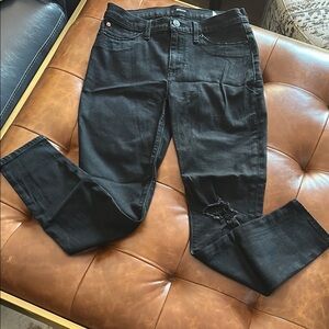 Hudson Jeans Black Skinny Fit Denim
